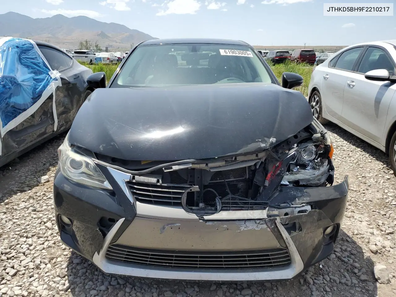 2015 Lexus Ct 200 VIN: JTHKD5BH9F2210217 Lot: 61903005