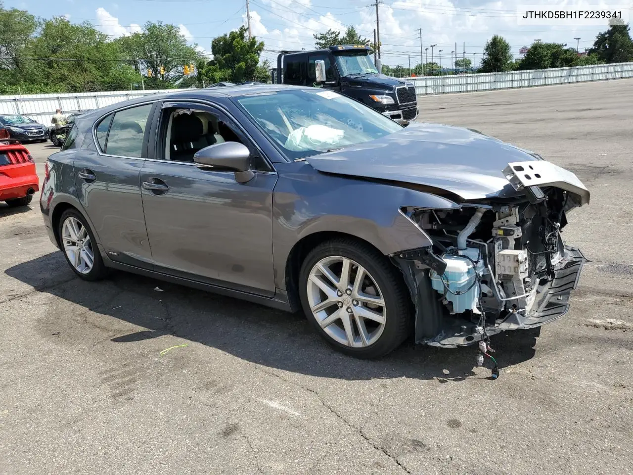 2015 Lexus Ct 200 VIN: JTHKD5BH1F2239341 Lot: 62051495