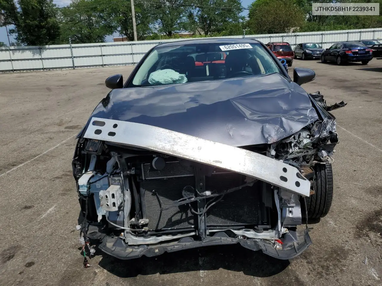 2015 Lexus Ct 200 VIN: JTHKD5BH1F2239341 Lot: 62051495