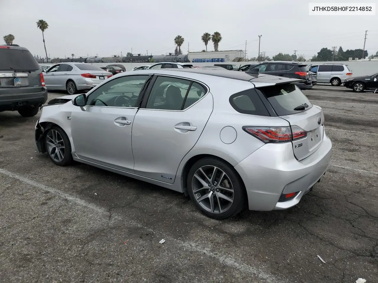 2015 Lexus Ct 200 VIN: JTHKD5BH0F2214852 Lot: 62332855