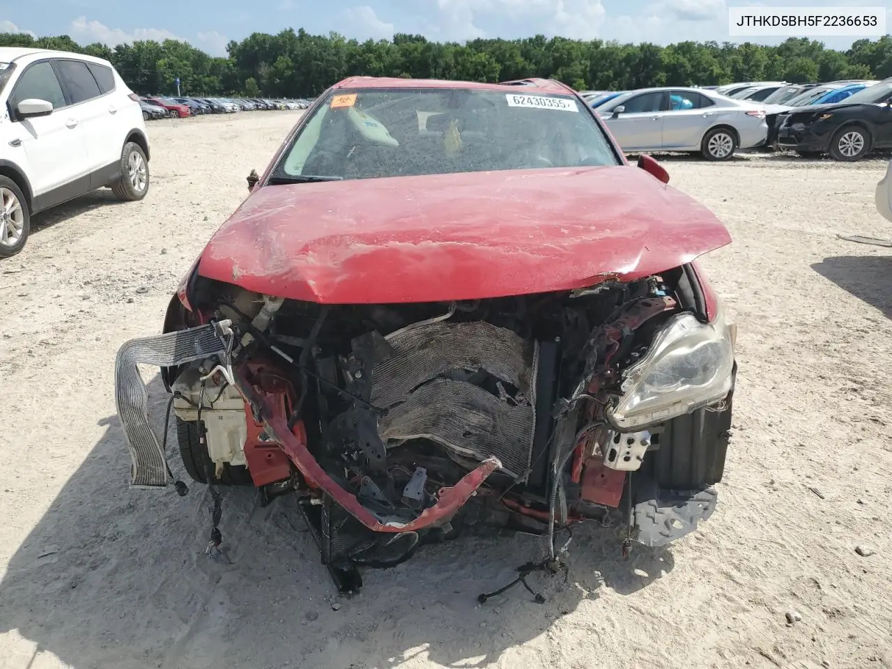 2015 Lexus Ct 200 VIN: JTHKD5BH5F2236653 Lot: 62430355