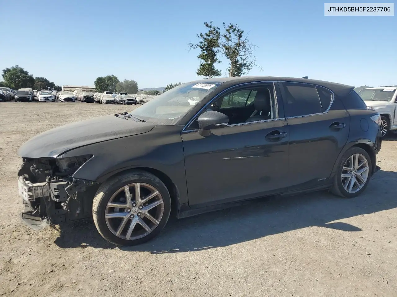 2015 Lexus Ct 200 VIN: JTHKD5BH5F2237706 Lot: 62912985
