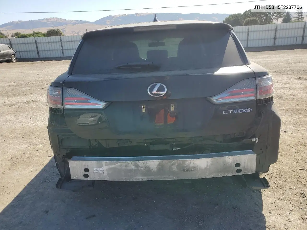 2015 Lexus Ct 200 VIN: JTHKD5BH5F2237706 Lot: 62912985