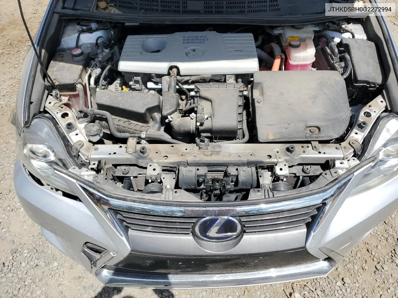 2016 Lexus Ct 200 VIN: JTHKD5BH0G2272994 Lot: 55482345