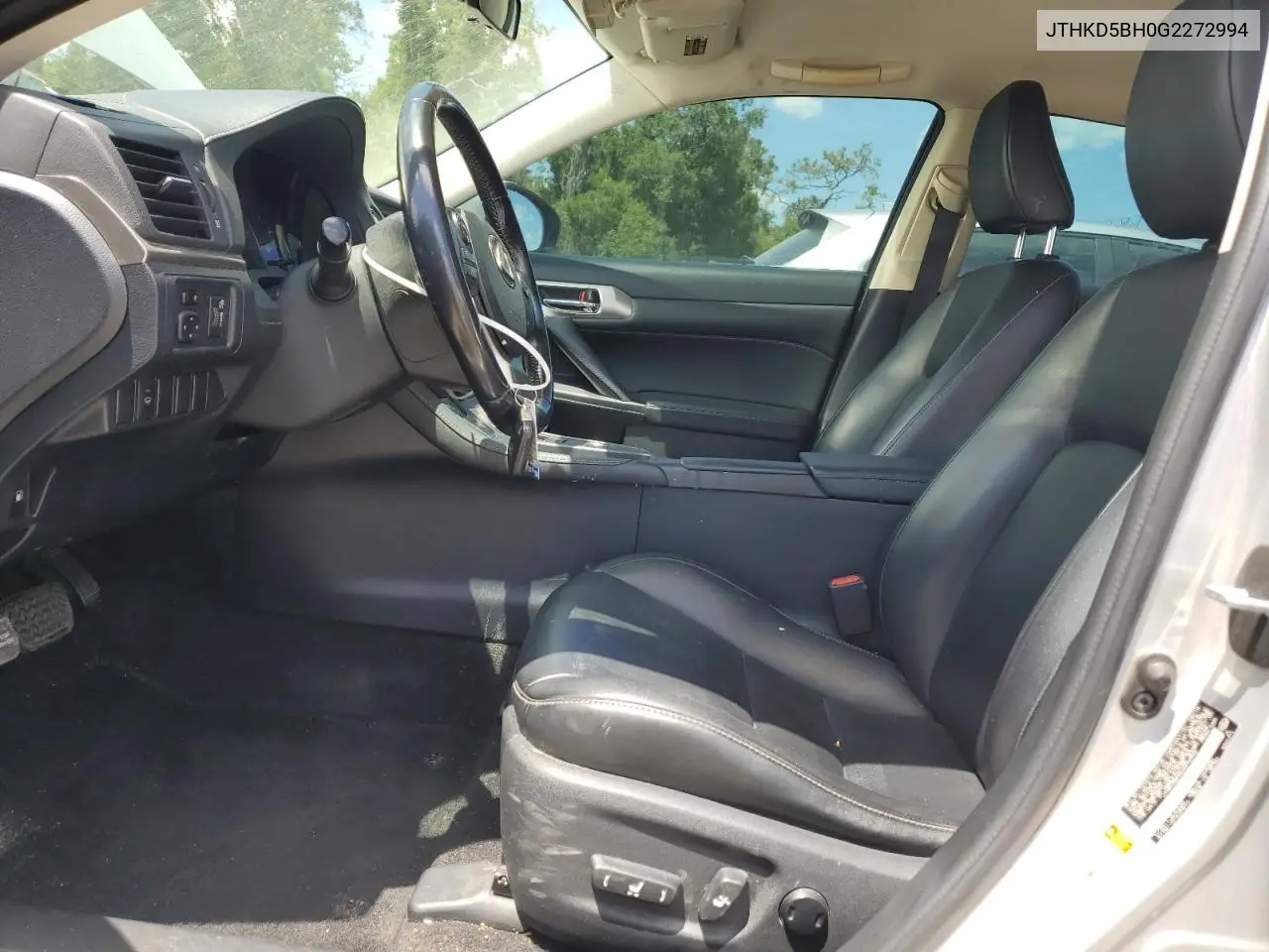 2016 Lexus Ct 200 VIN: JTHKD5BH0G2272994 Lot: 55482345