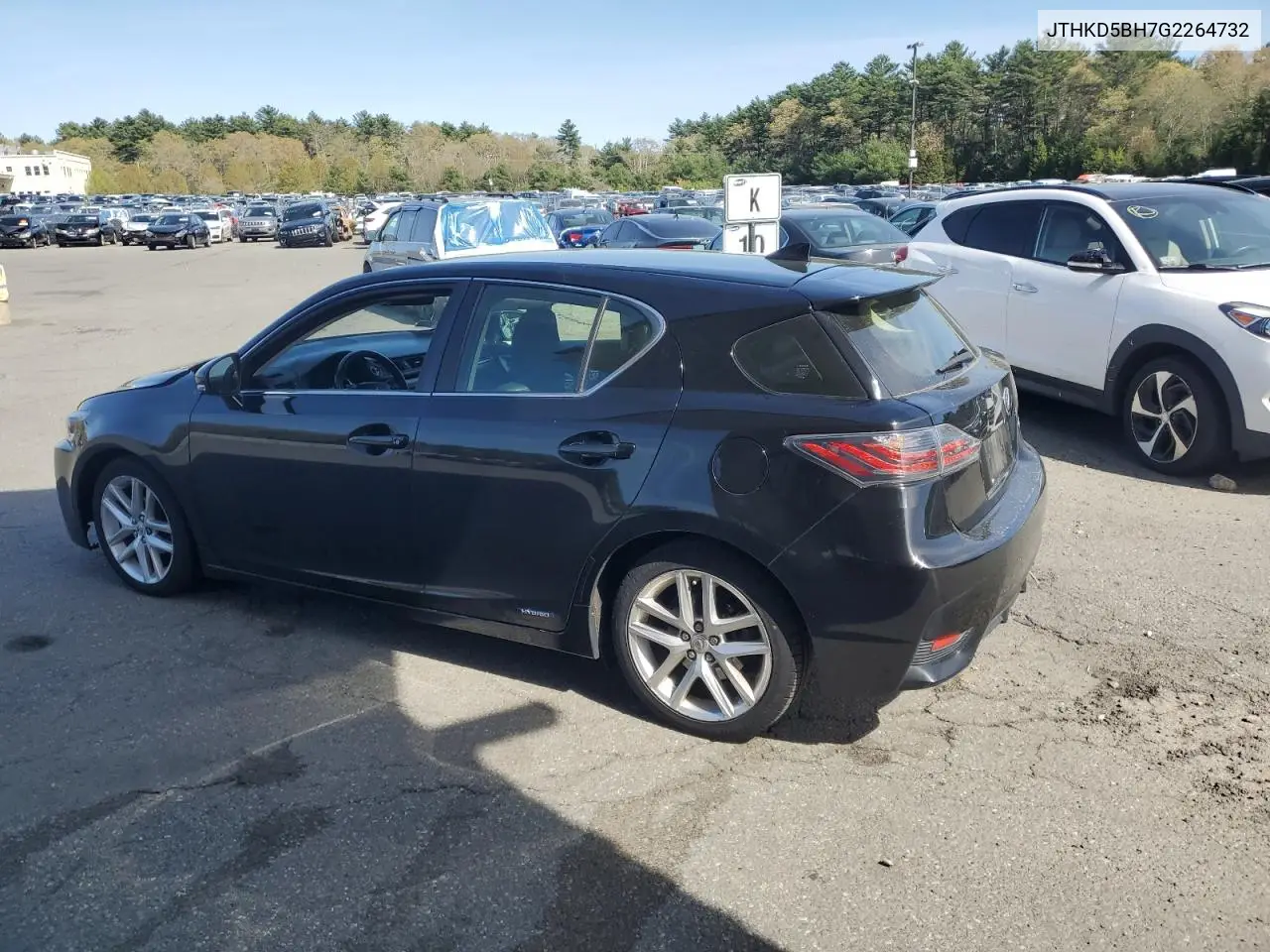 2016 Lexus Ct 200 VIN: JTHKD5BH7G2264732 Lot: 55608525