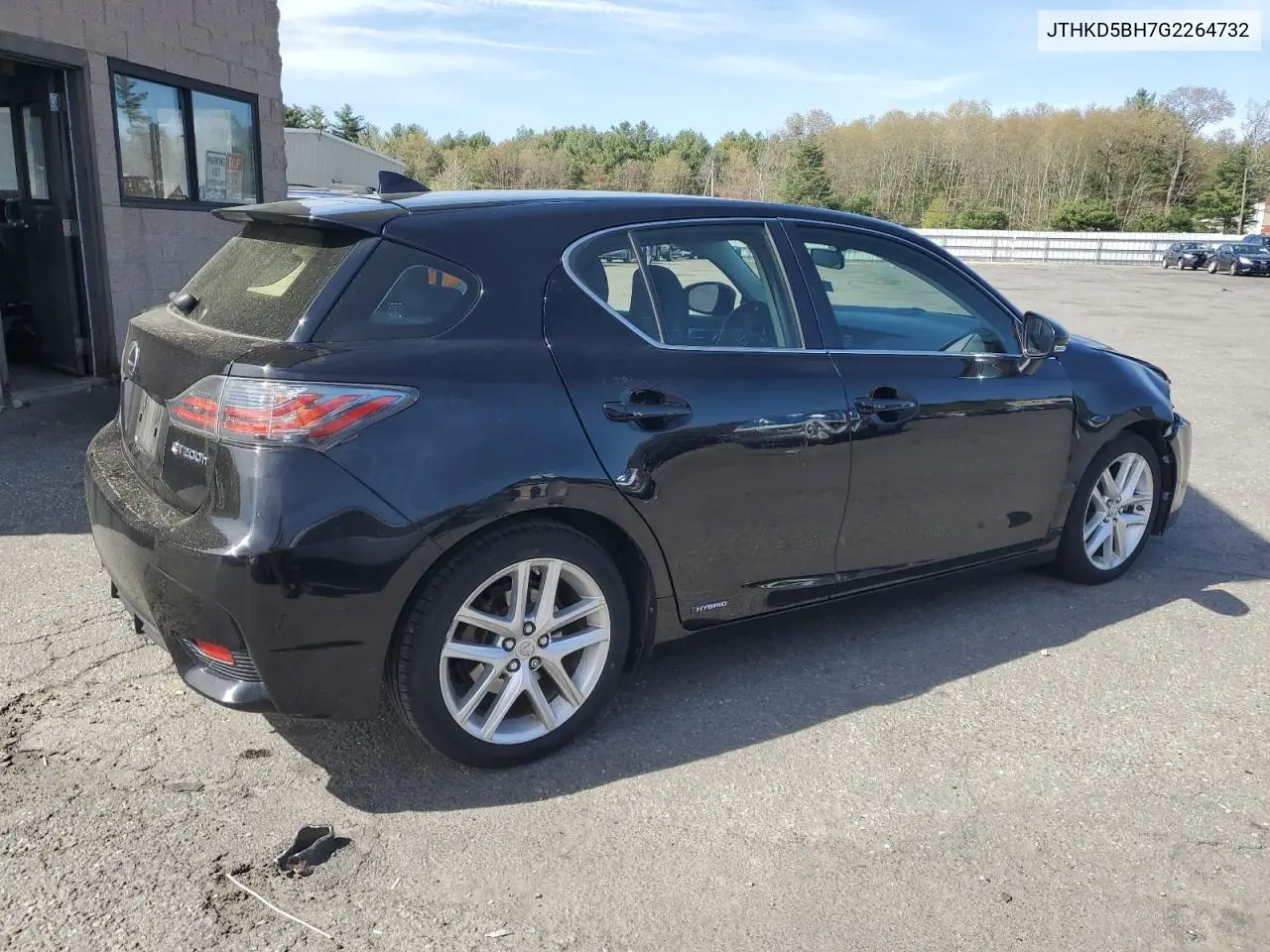 2016 Lexus Ct 200 VIN: JTHKD5BH7G2264732 Lot: 55608525