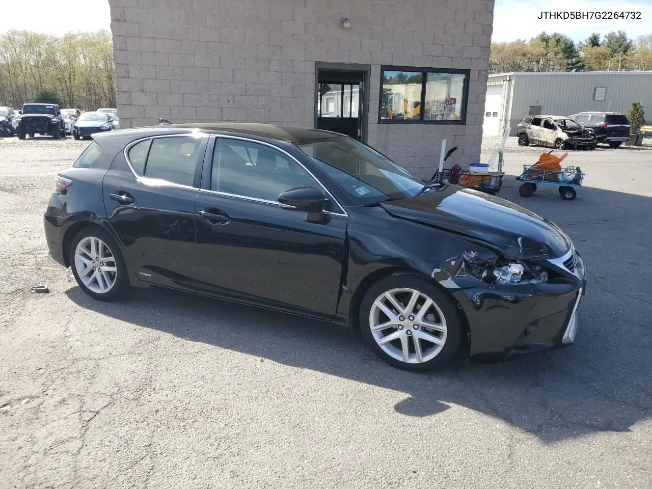 2016 Lexus Ct 200 VIN: JTHKD5BH7G2264732 Lot: 55608525