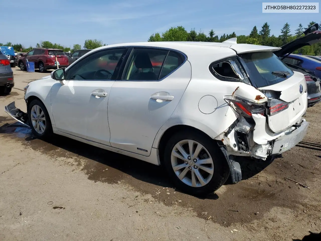 2016 Lexus Ct 200 VIN: JTHKD5BH8G2272323 Lot: 60712765
