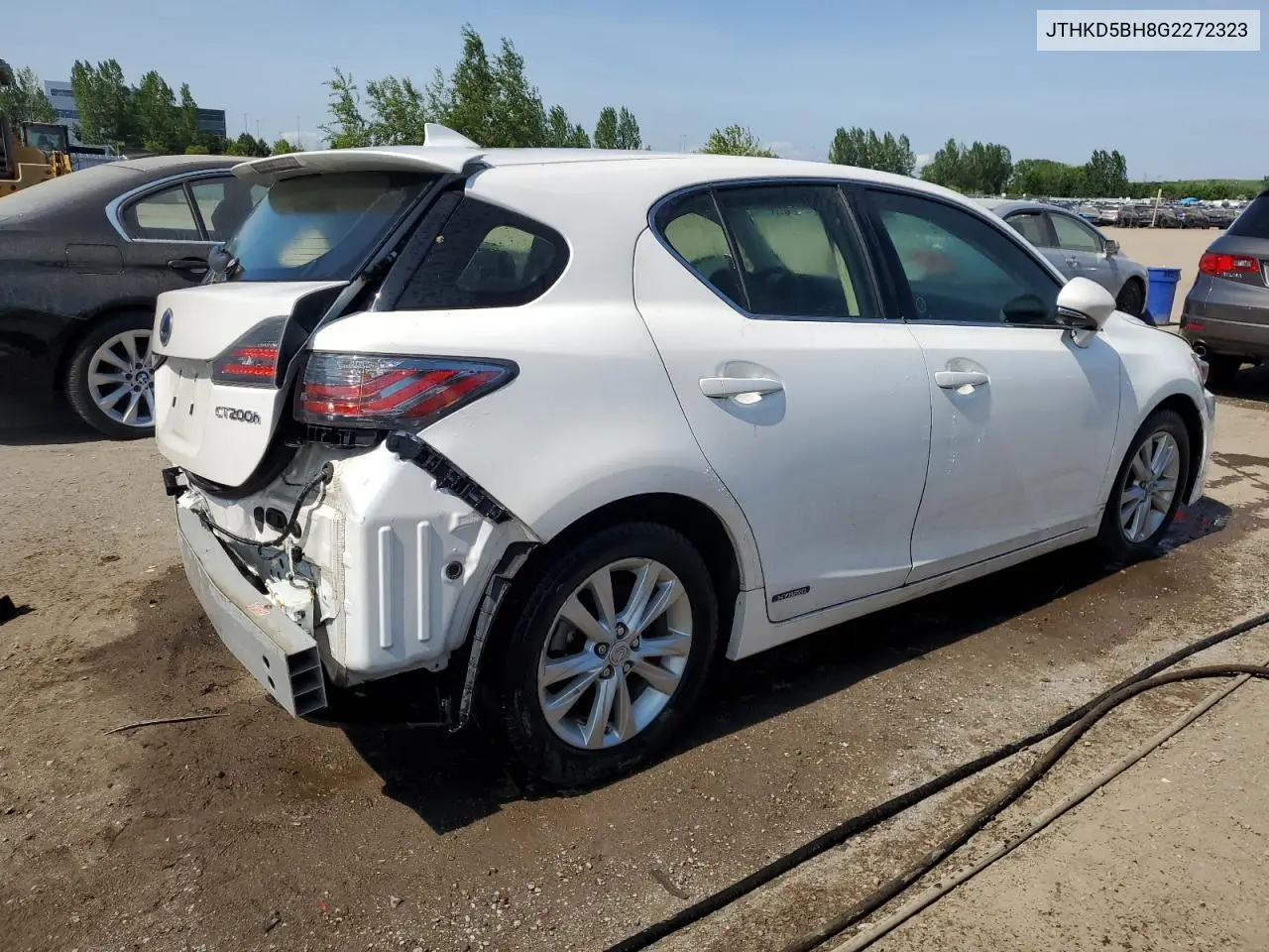 2016 Lexus Ct 200 VIN: JTHKD5BH8G2272323 Lot: 60712765
