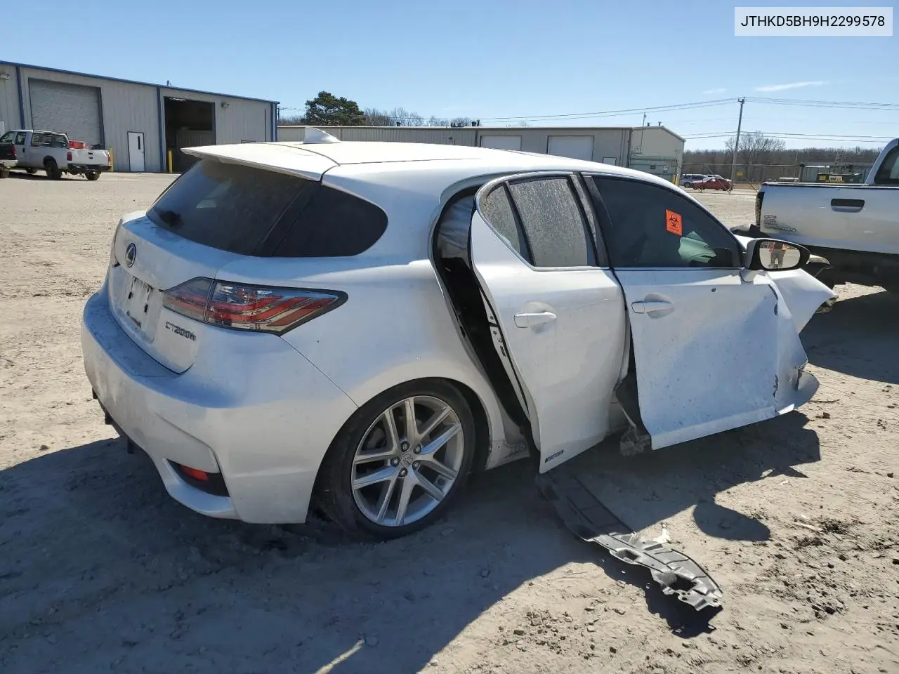 2017 Lexus Ct 200 VIN: JTHKD5BH9H2299578 Lot: 46732745