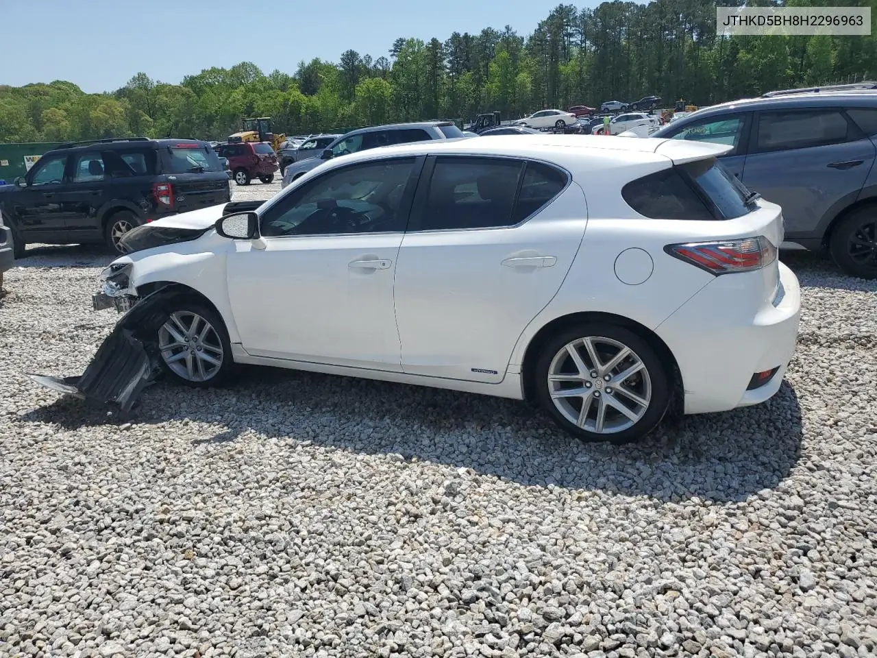 2017 Lexus Ct 200 VIN: JTHKD5BH8H2296963 Lot: 52491595
