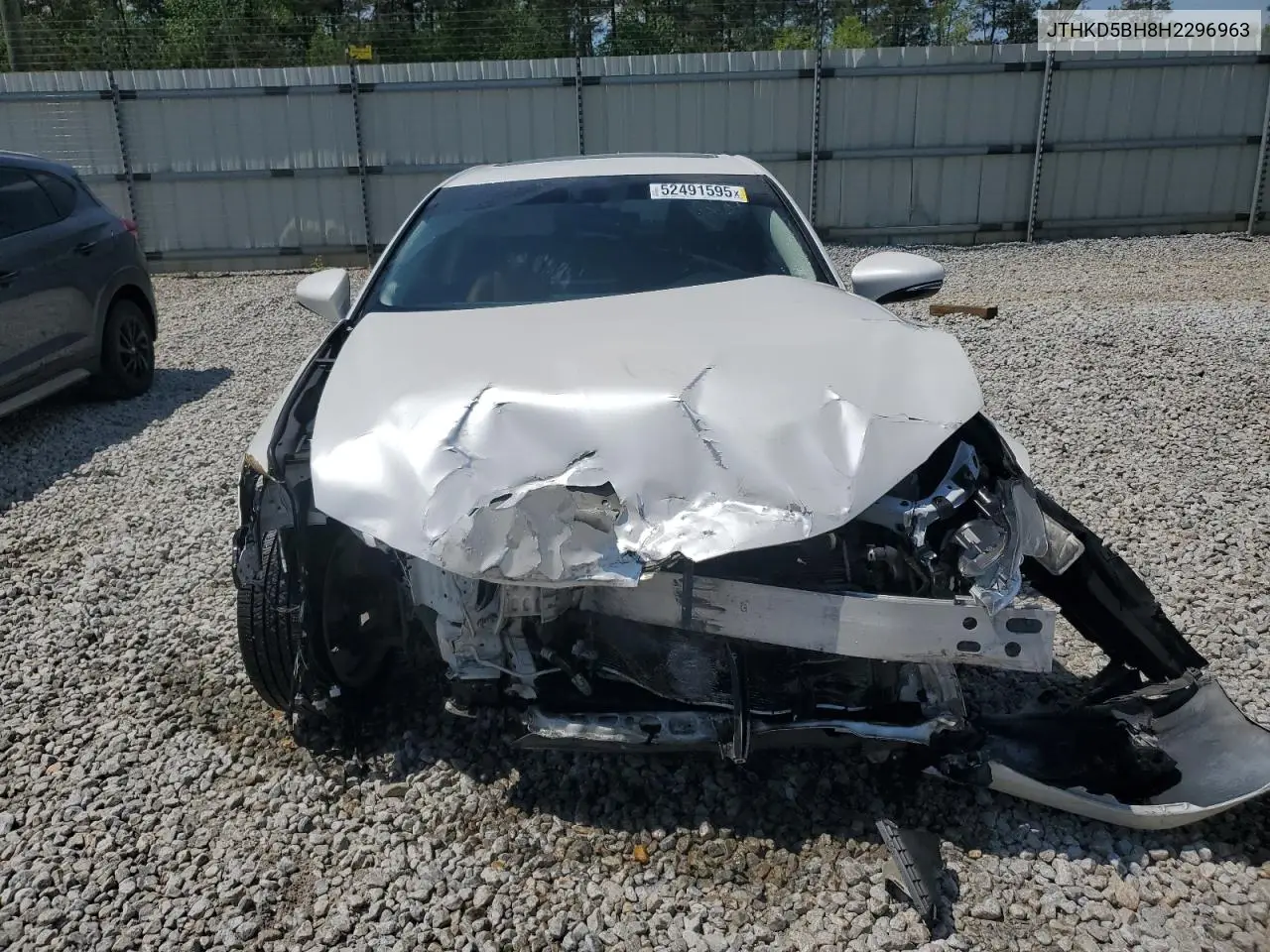 2017 Lexus Ct 200 VIN: JTHKD5BH8H2296963 Lot: 52491595