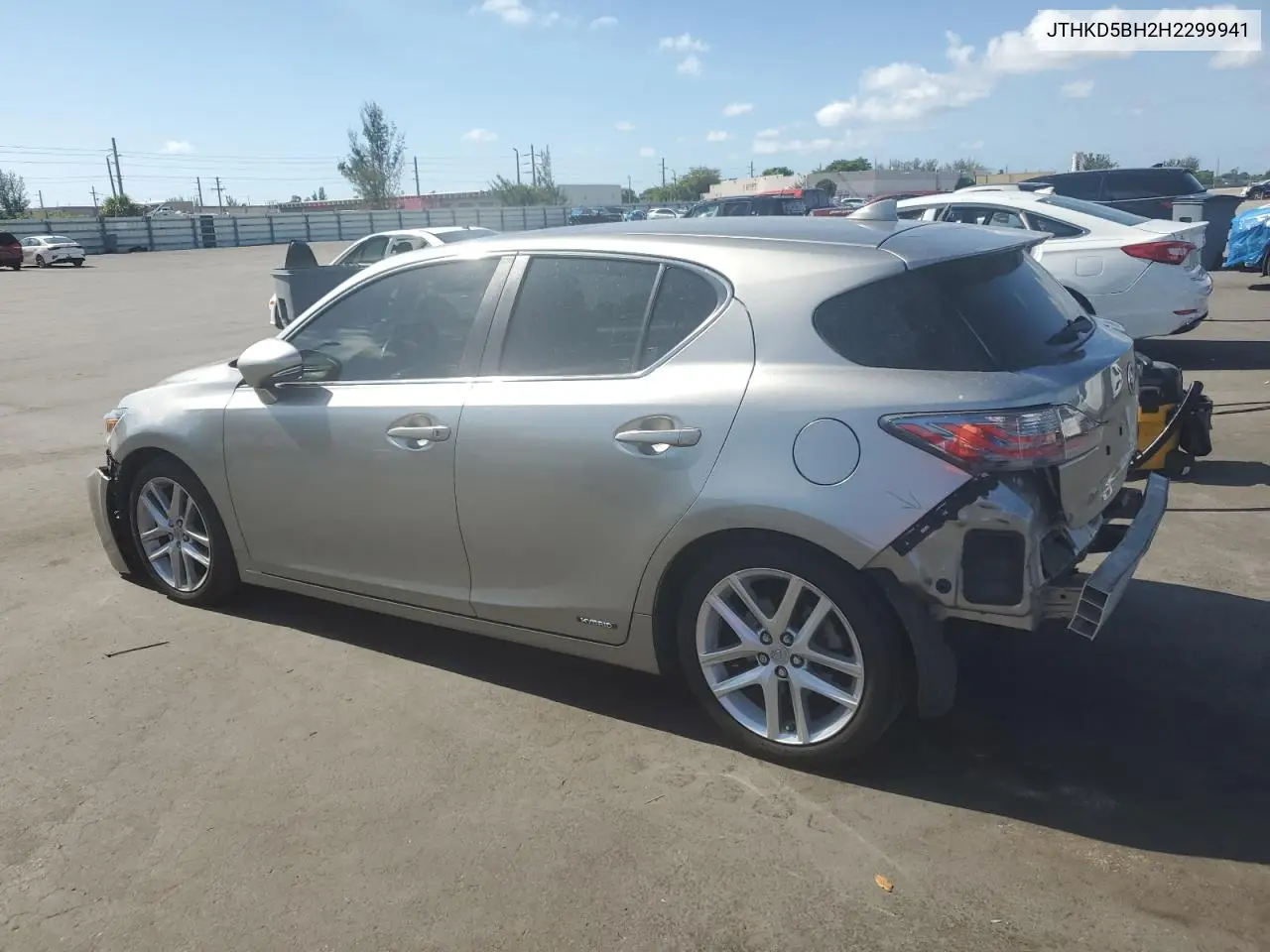 2017 Lexus Ct 200 VIN: JTHKD5BH2H2299941 Lot: 61236985