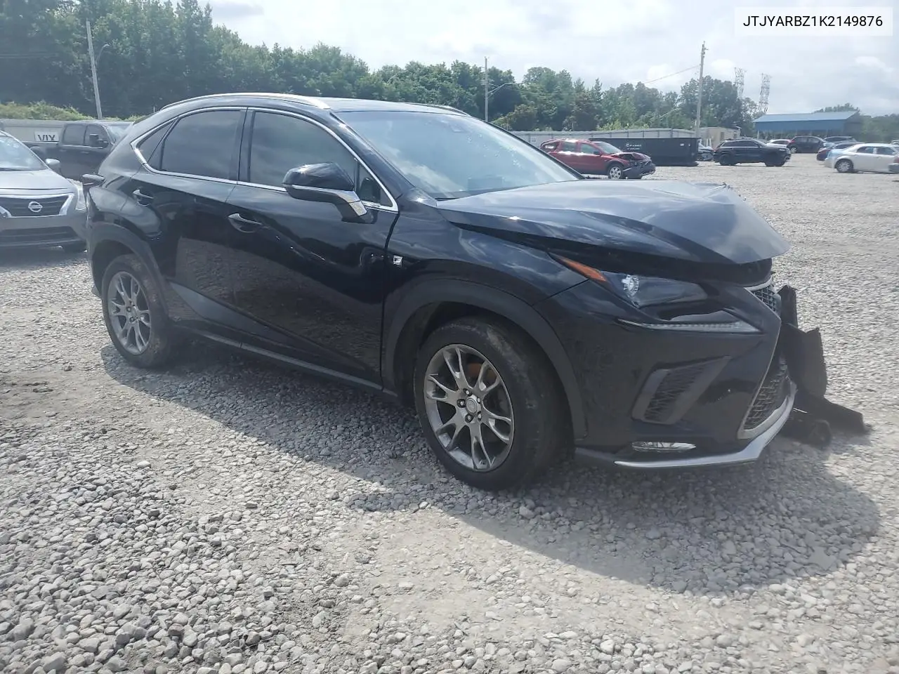 2019 Lexus Nx 300 Base VIN: JTJYARBZ1K2149876 Lot: 61766895