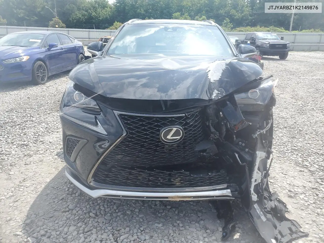 2019 Lexus Nx 300 Base VIN: JTJYARBZ1K2149876 Lot: 61766895