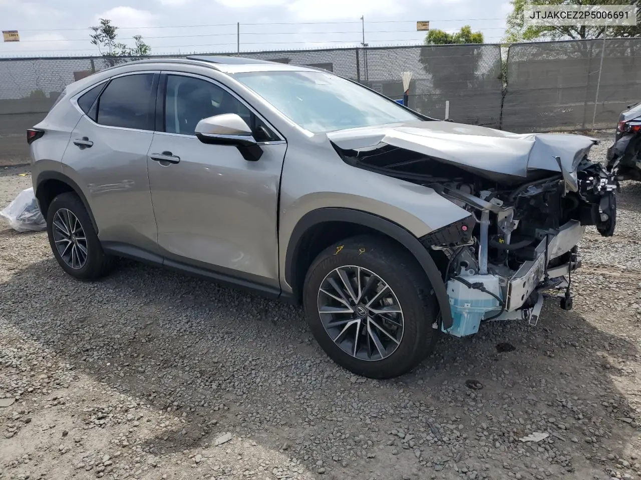 2022 Lexus Nx 350H VIN: JTJAKCEZ2P5006691 Lot: 55293275