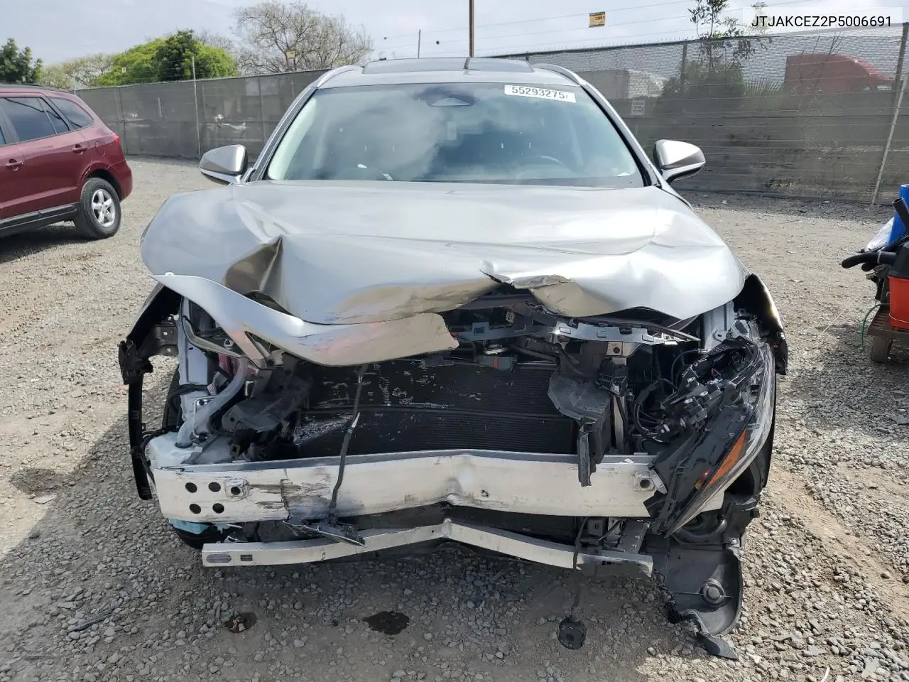 2022 Lexus Nx 350H VIN: JTJAKCEZ2P5006691 Lot: 55293275