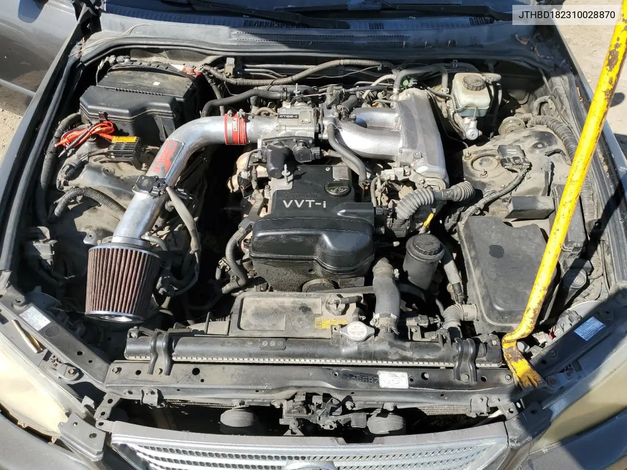 2001 Lexus Is 300 VIN: JTHBD182310028870 Lot: 52650275