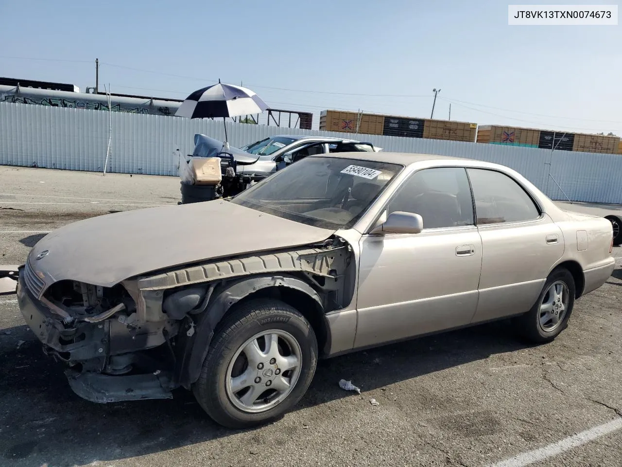 1992 Lexus Es 300 VIN: JT8VK13TXN0074673 Lot: 55490104
