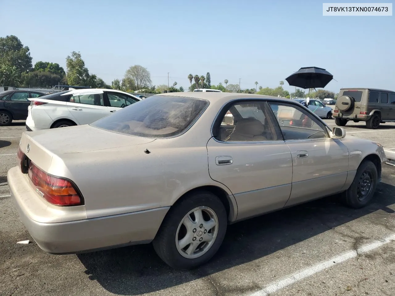 1992 Lexus Es 300 VIN: JT8VK13TXN0074673 Lot: 55490104