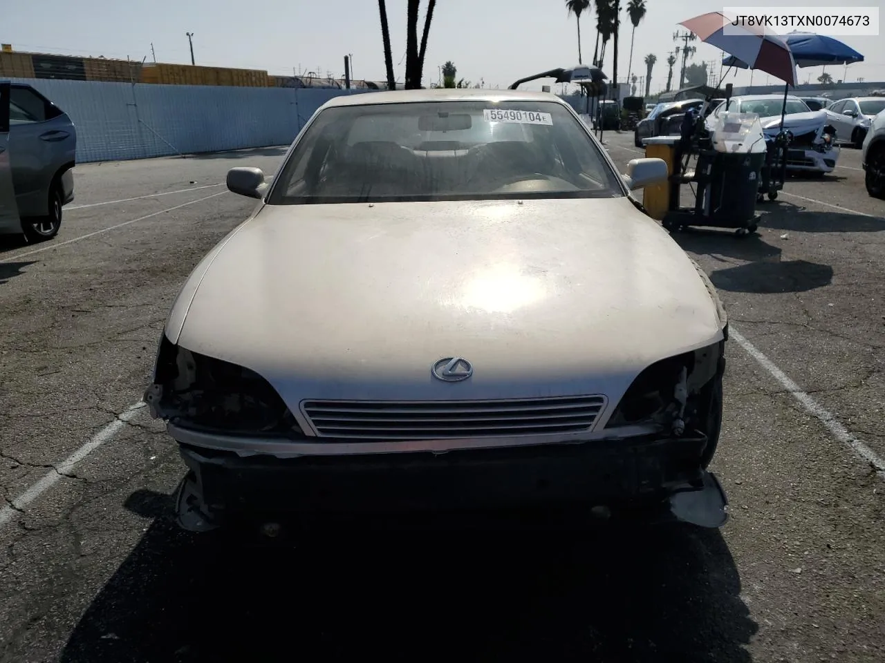 1992 Lexus Es 300 VIN: JT8VK13TXN0074673 Lot: 55490104