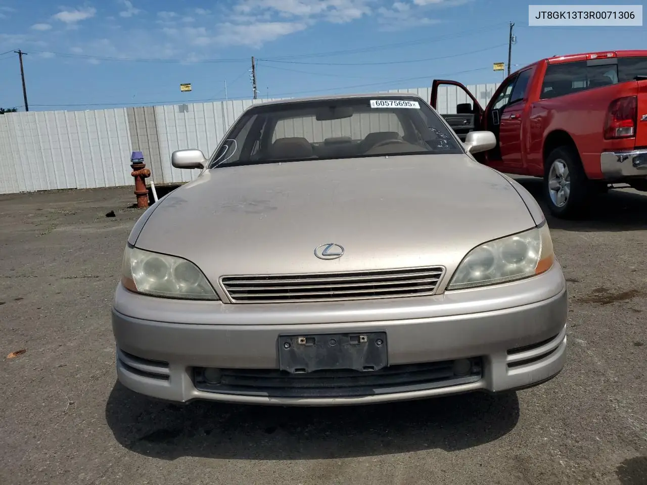 1994 Lexus Es 300 VIN: JT8GK13T3R0071306 Lot: 60575695