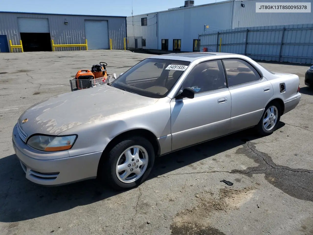 1995 Lexus Es 300 VIN: JT8GK13T8S0095378 Lot: 54091935