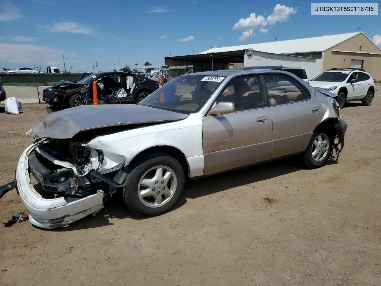 1995 Lexus Es 300 VIN: JT8GK13T5S0116736 Lot: 63082995