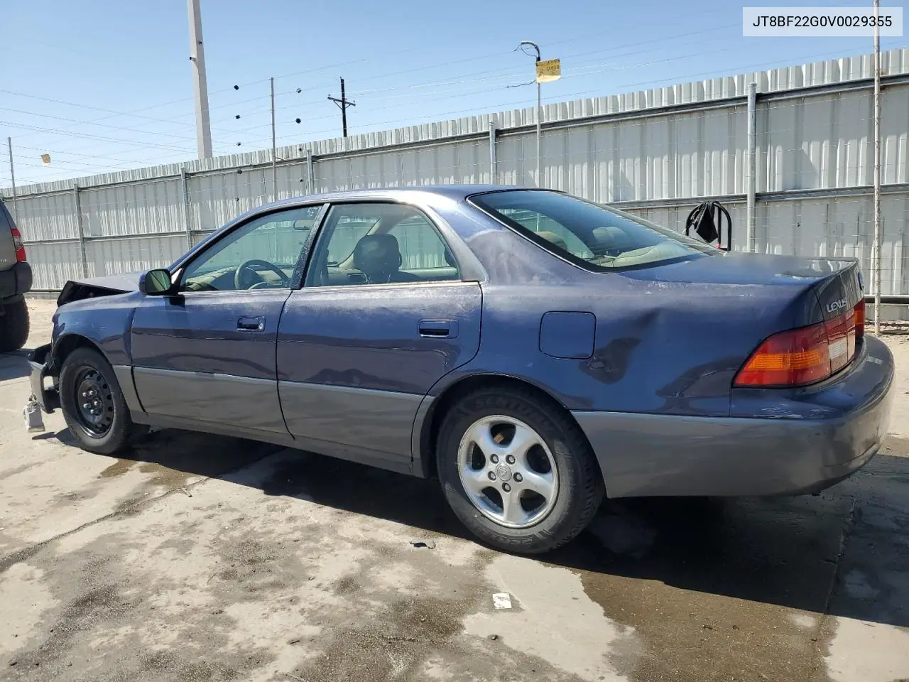 1997 Lexus Es 300 VIN: JT8BF22G0V0029355 Lot: 52979805