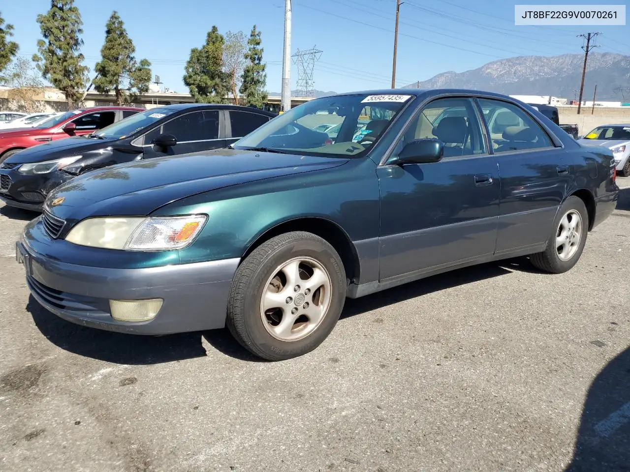 1997 Lexus Es 300 VIN: JT8BF22G9V0070261 Lot: 55957435