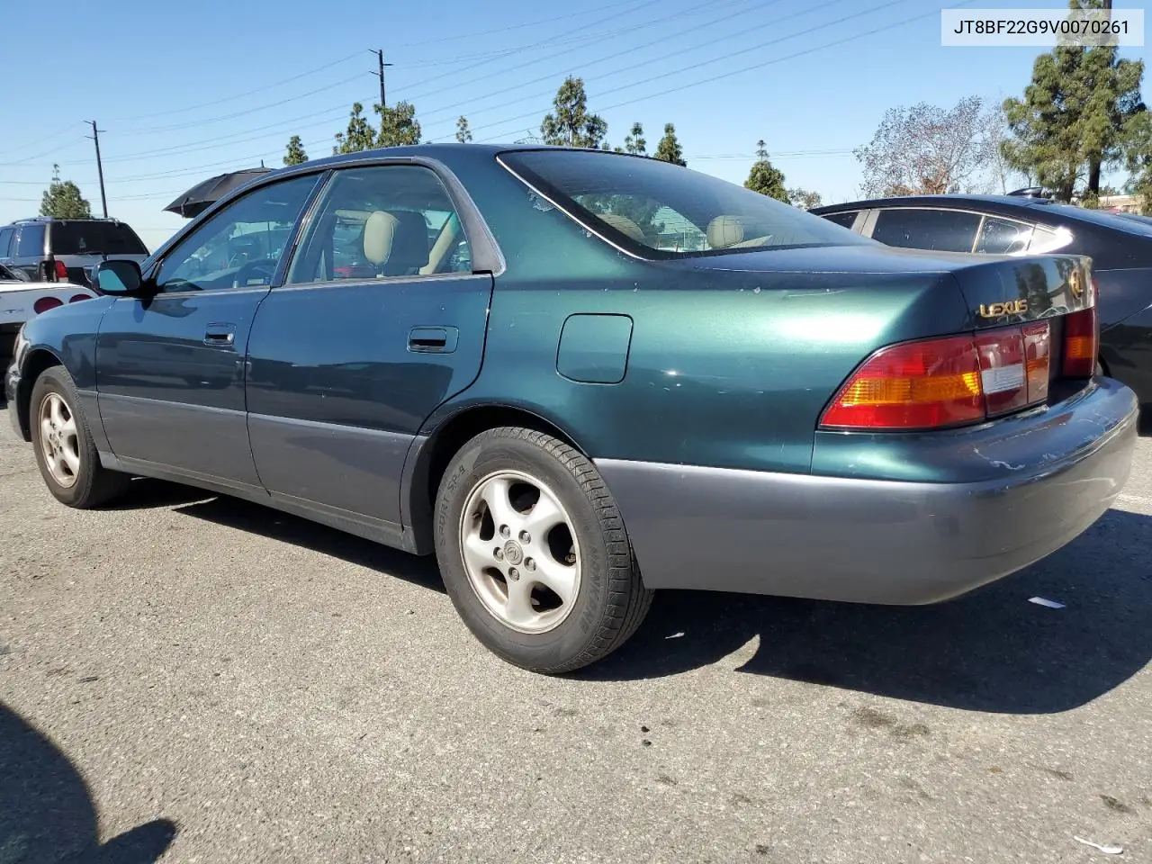 1997 Lexus Es 300 VIN: JT8BF22G9V0070261 Lot: 55957435