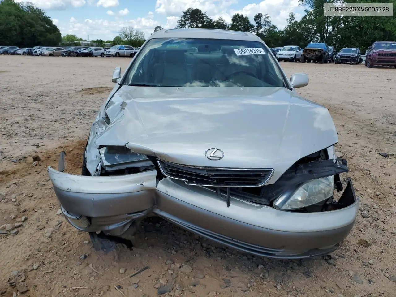 1997 Lexus Es 300 VIN: JT8BF22GXV5005728 Lot: 56014915