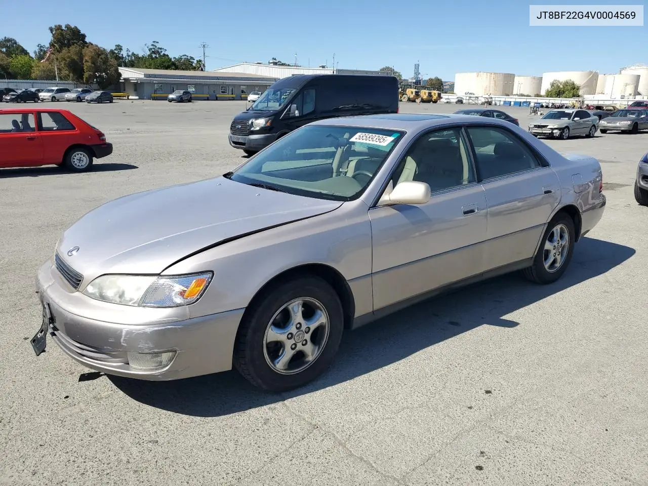 1997 Lexus Es 300 VIN: JT8BF22G4V0004569 Lot: 58589395