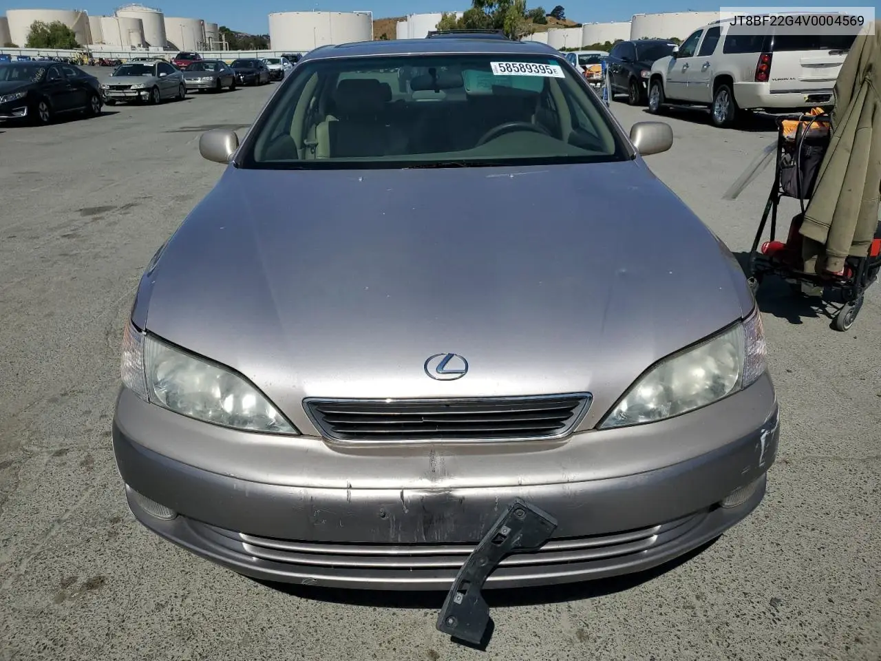 1997 Lexus Es 300 VIN: JT8BF22G4V0004569 Lot: 58589395