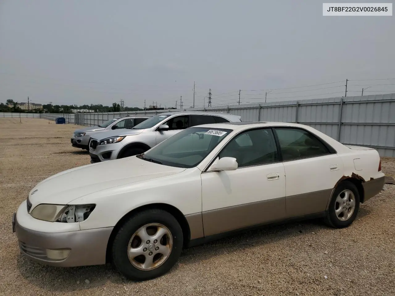 1997 Lexus Es 300 VIN: JT8BF22G2V0026845 Lot: 58673685