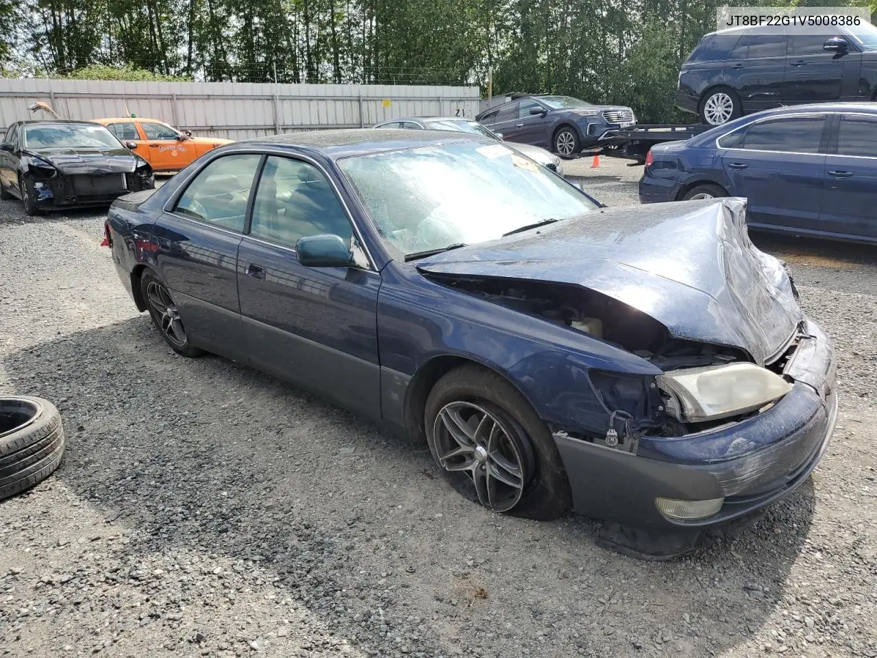 1997 Lexus Es 300 VIN: JT8BF22G1V5008386 Lot: 59221775