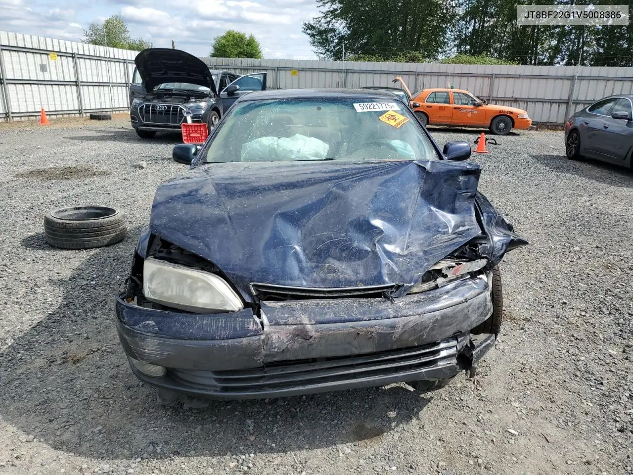1997 Lexus Es 300 VIN: JT8BF22G1V5008386 Lot: 59221775