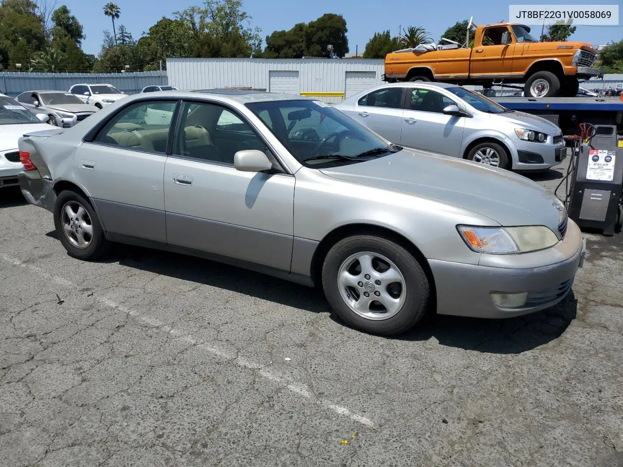 1997 Lexus Es 300 VIN: JT8BF22G1V0058069 Lot: 59921235