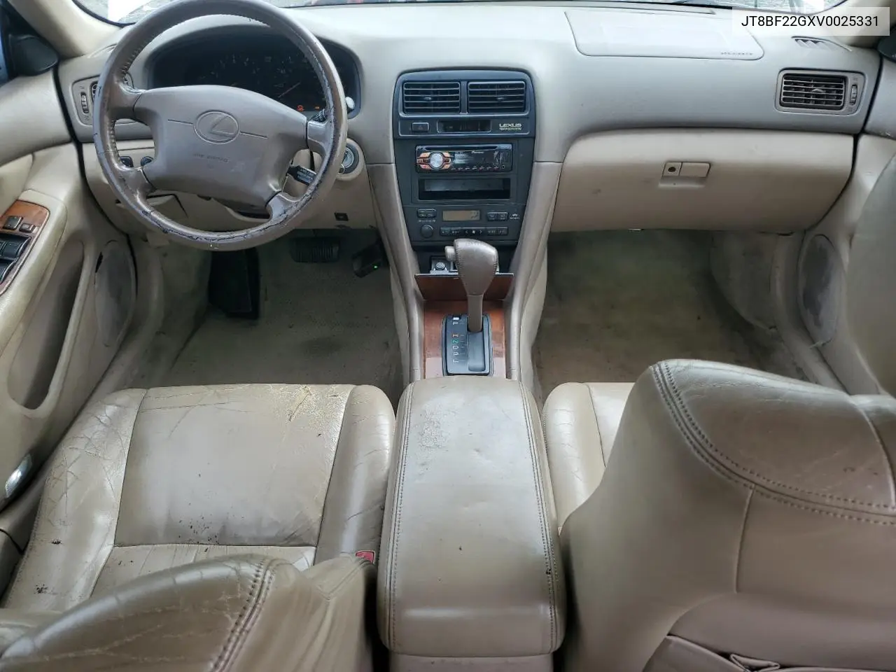 1997 Lexus Es 300 VIN: JT8BF22GXV0025331 Lot: 63388795