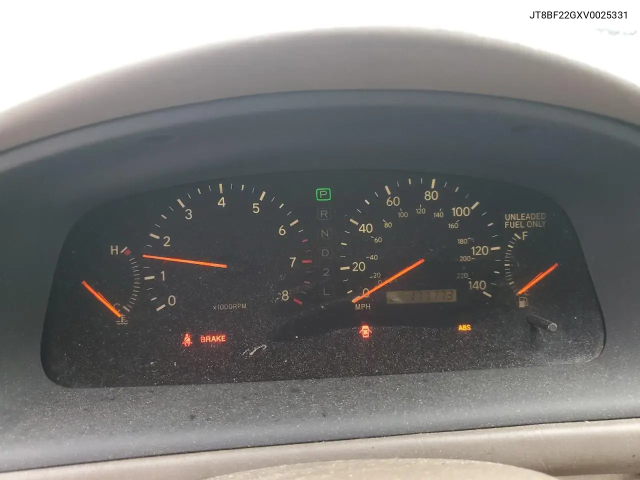 1997 Lexus Es 300 VIN: JT8BF22GXV0025331 Lot: 63388795