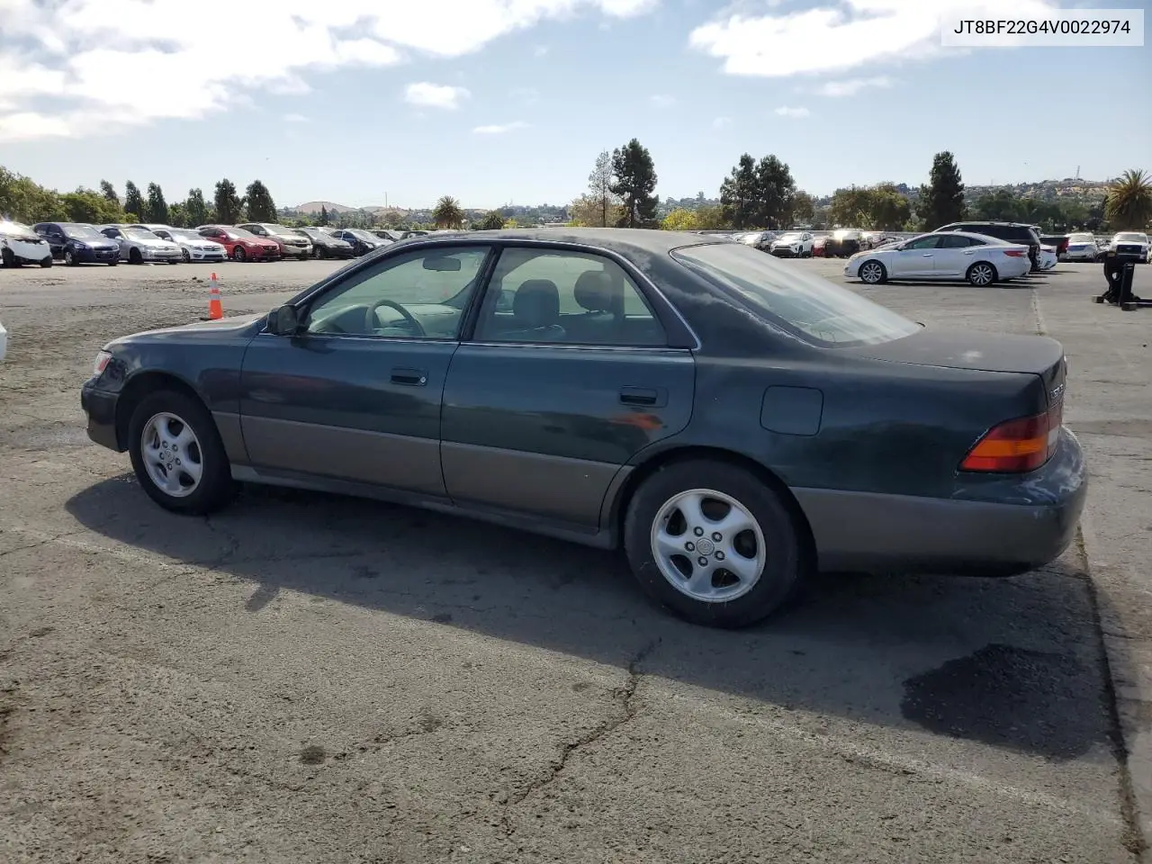 1997 Lexus Es 300 VIN: JT8BF22G4V0022974 Lot: 63841585