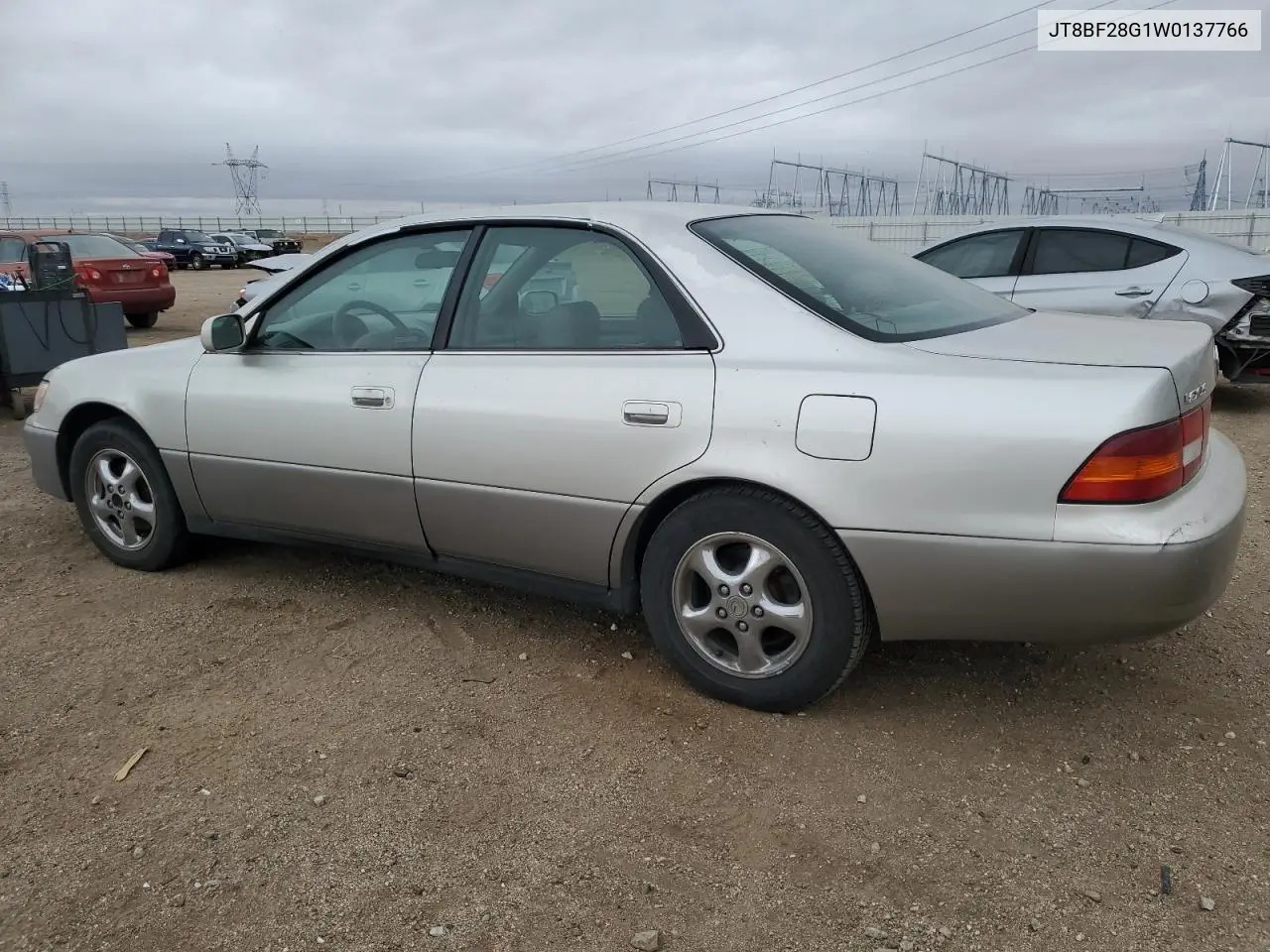 1998 Lexus Es 300 VIN: JT8BF28G1W0137766 Lot: 44849085