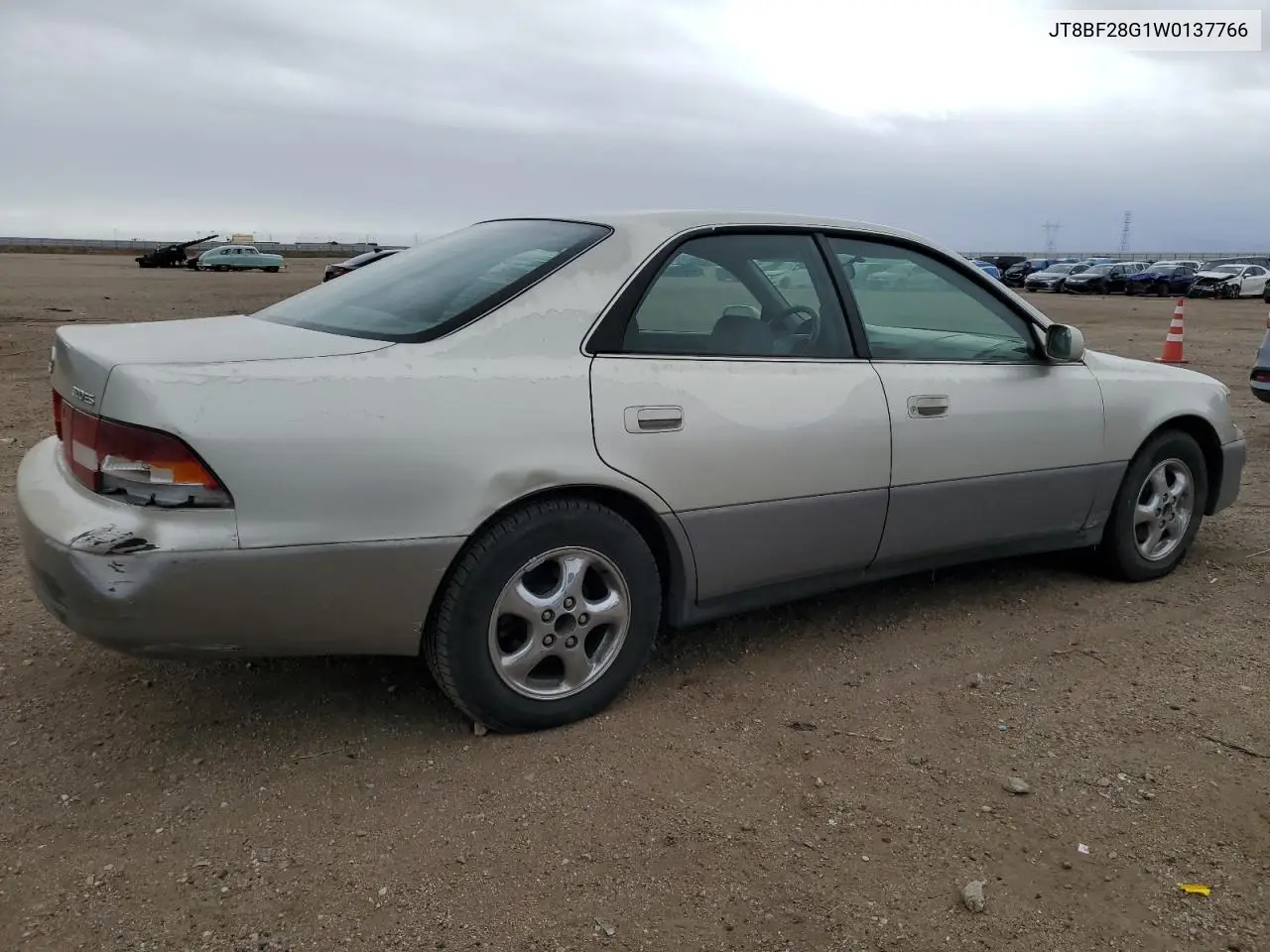 1998 Lexus Es 300 VIN: JT8BF28G1W0137766 Lot: 44849085