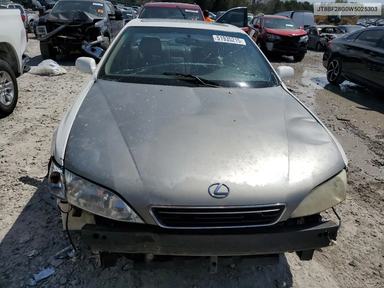 1998 Lexus Es 300 VIN: JT8BF28G0W5025303 Lot: 51935215