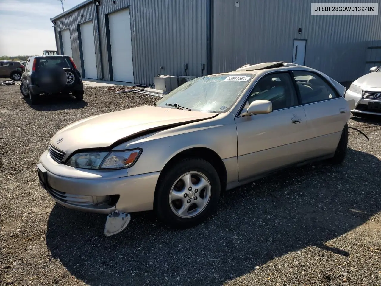 1998 Lexus Es 300 VIN: JT8BF28G0W0139489 Lot: 53041695