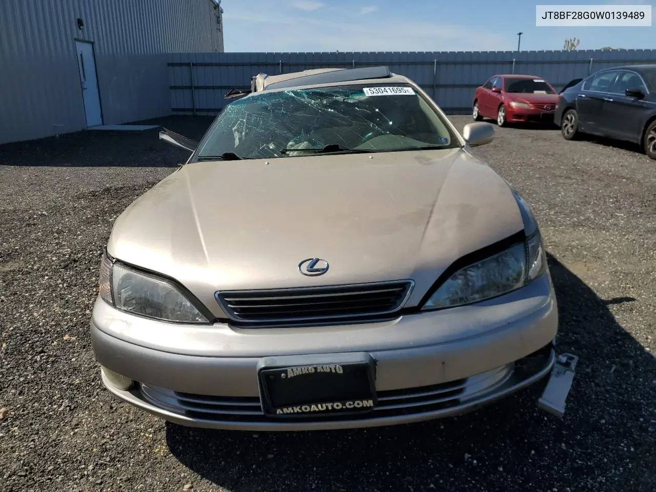 1998 Lexus Es 300 VIN: JT8BF28G0W0139489 Lot: 53041695