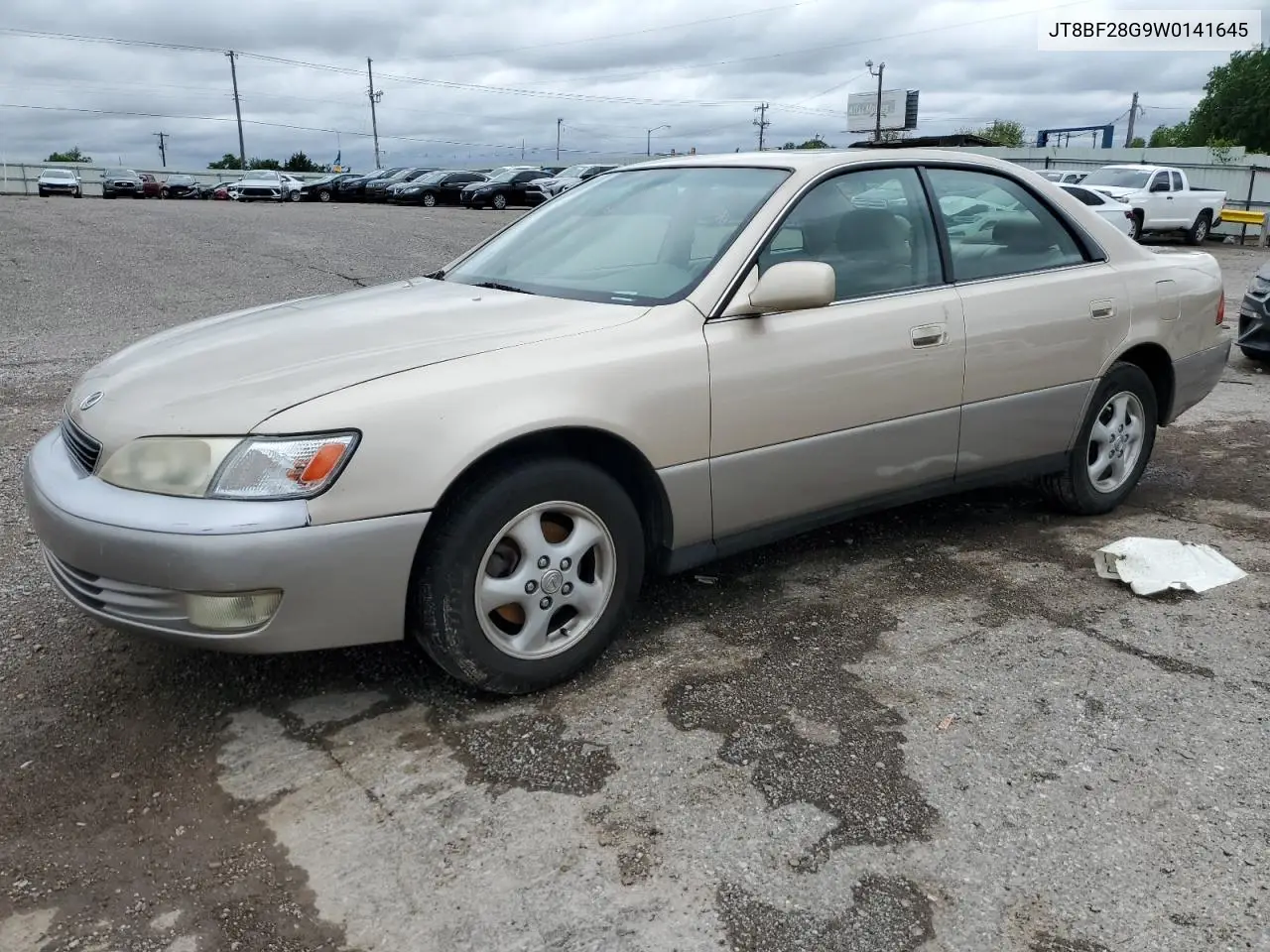1998 Lexus Es 300 VIN: JT8BF28G9W0141645 Lot: 54832345