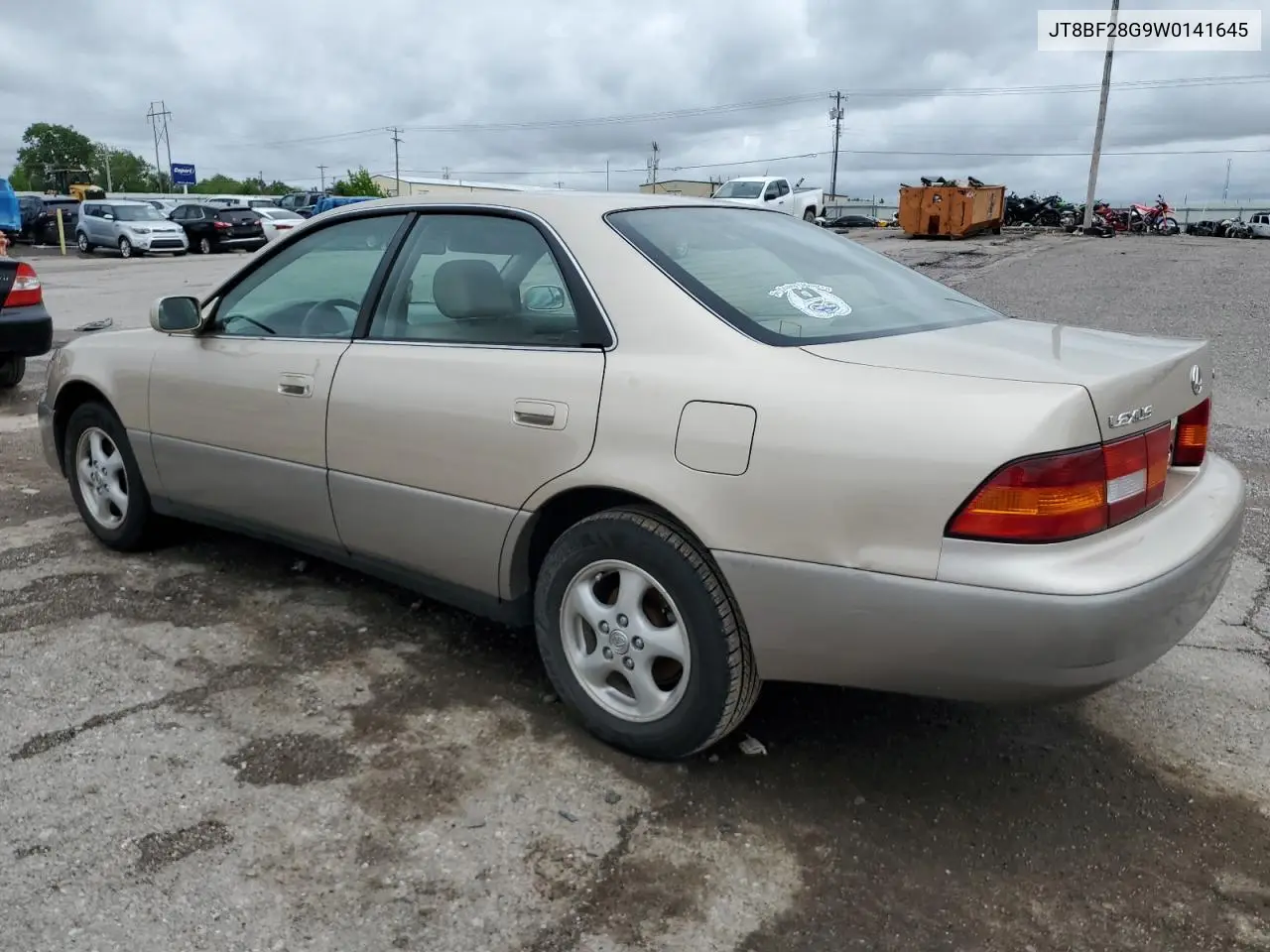 1998 Lexus Es 300 VIN: JT8BF28G9W0141645 Lot: 54832345