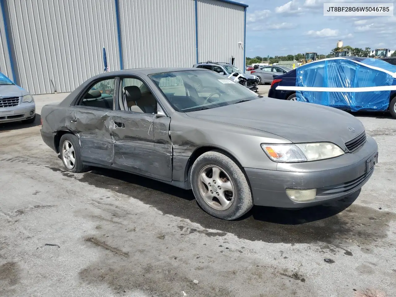 1998 Lexus Es 300 VIN: JT8BF28G6W5046785 Lot: 55593105